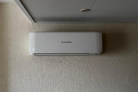 Duurzame airco met lucht-lucht warmtepomp